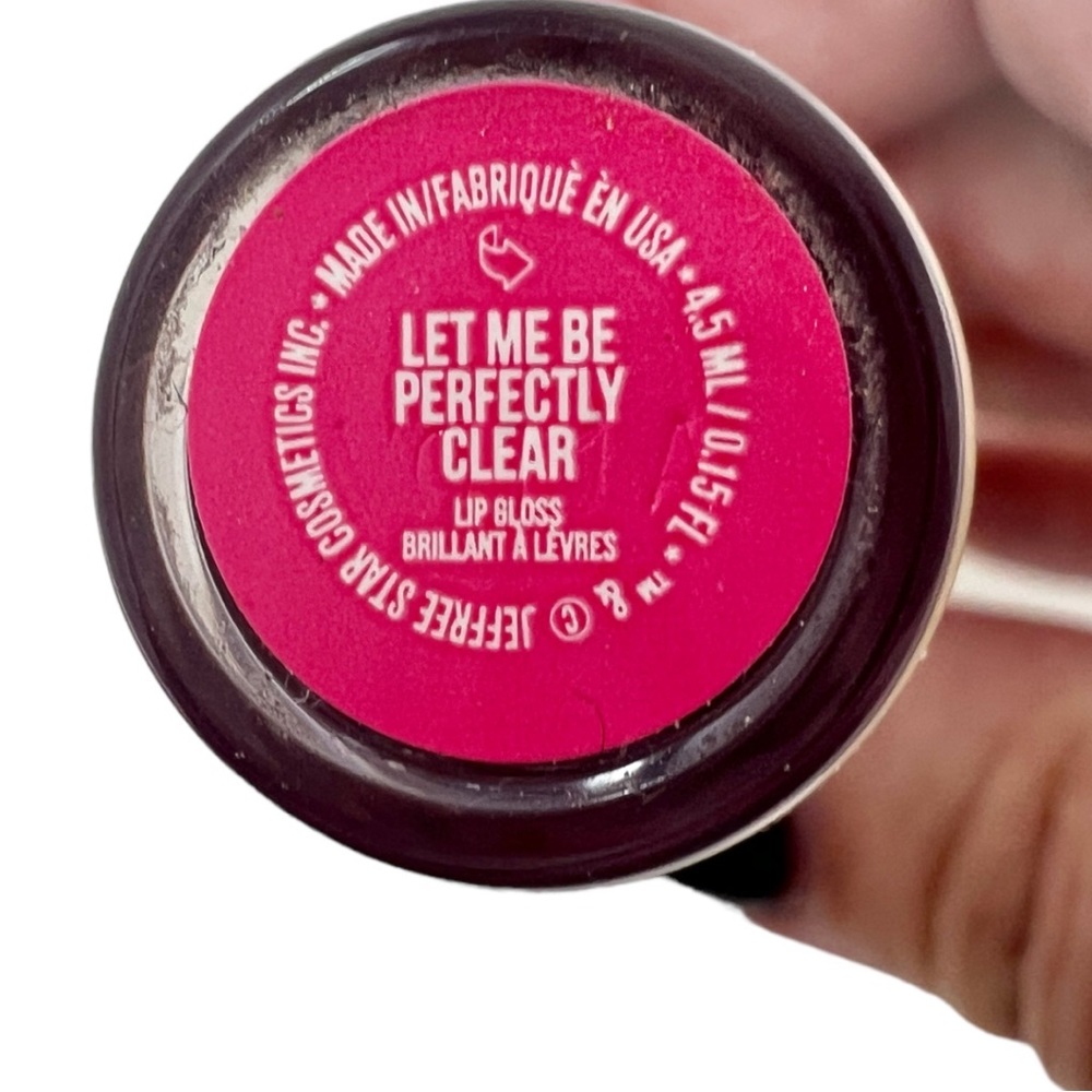 Jeffree Star Cosmetics The Gloss LET ME BE PERFECTLY CLEAR - Picture 4 of 9